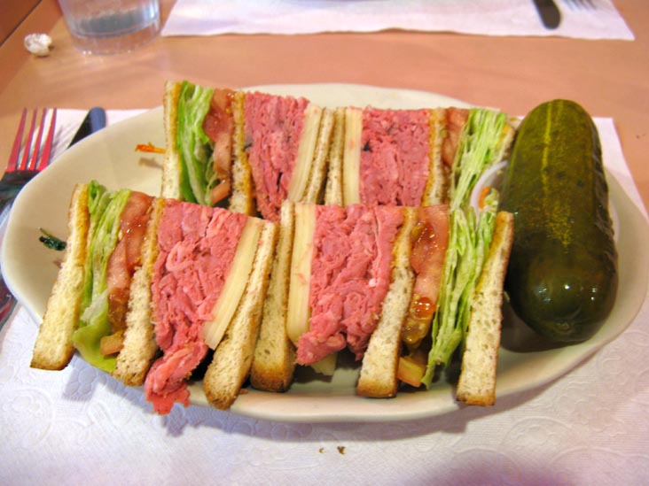 Roast Beef Club, Broadway Diner, 45 Monmouth Street, Red Bank, New Jersey