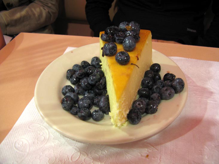 Blueberry Cheesecake, Broadway Diner, 45 Monmouth Street, Red Bank, New Jersey
