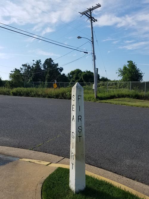 First Avenue and Sea Girt Avenue, Sea Girt, New Jersey, August 22, 2019