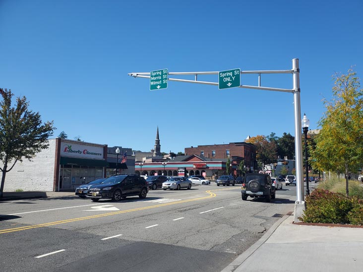 Morris Street Near Lafayette Avenue, Morristown, New Jersey, October 6, 2024
