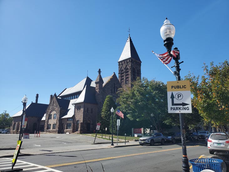 South Street at Pine Street, Morristown, New Jersey, October 6, 2024