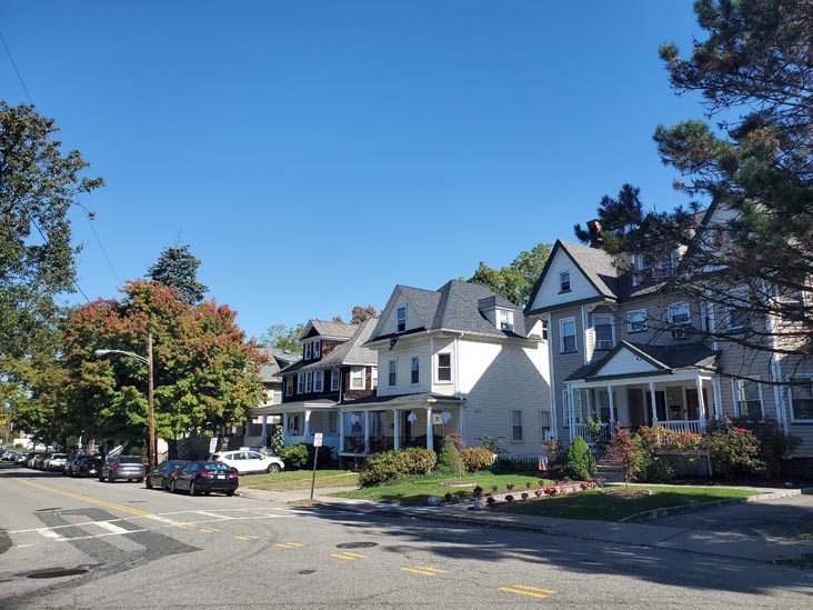 Pine Street Near Dumont Place, Morristown, New Jersey, October 6, 2024