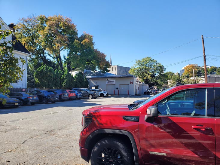 Pine Street Near Morris Street, Morristown, New Jersey, October 6, 2024