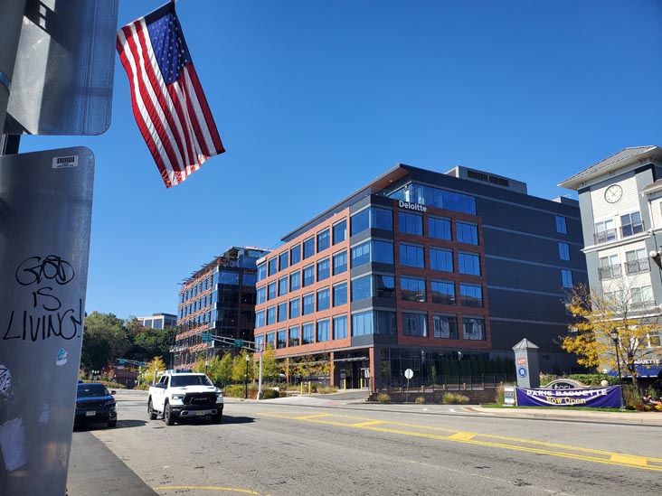 Morris Street at Lafayette Avenue, Morristown, New Jersey, October 6, 2024