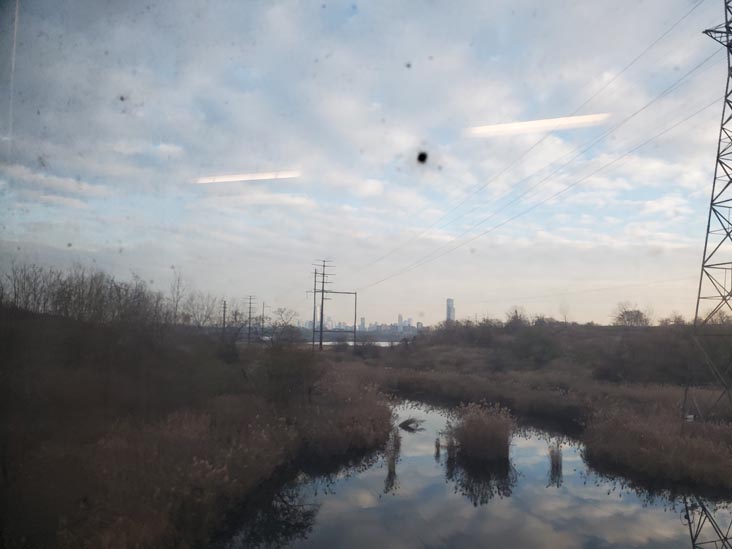 Hudson County, Northeast Corridor Line, New Jersey, November 28, 2021