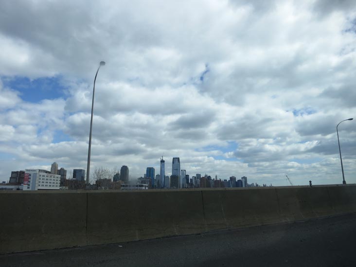 New Jersey Turnpike Newark Bay Extension, Hudson County, New Jersey, March 22, 2013