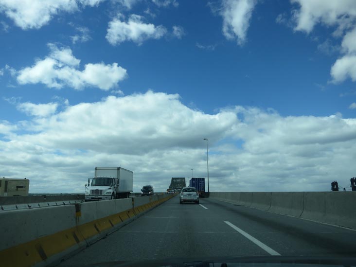 New Jersey Turnpike Newark Bay Extension, Hudson County, New Jersey, March 22, 2013