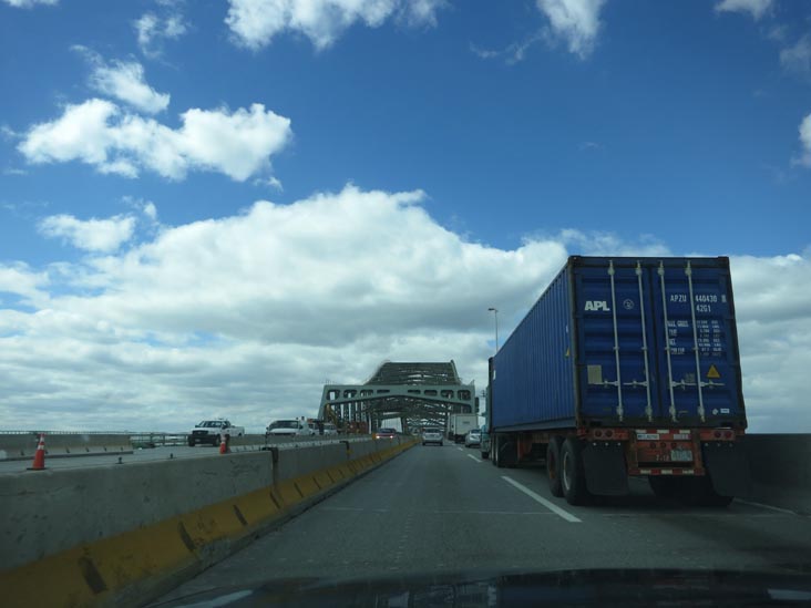 New Jersey Turnpike Newark Bay Extension, Hudson County, New Jersey, March 22, 2013