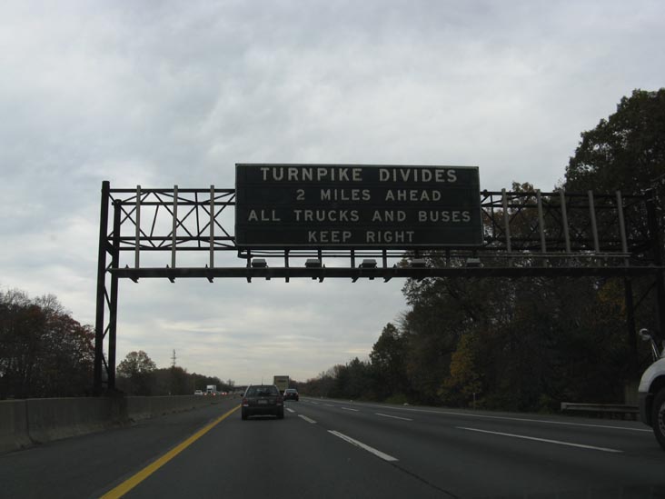 New Jersey Turnpike Near Exit 8A, Middlesex County, New Jersey, November 1, 2009
