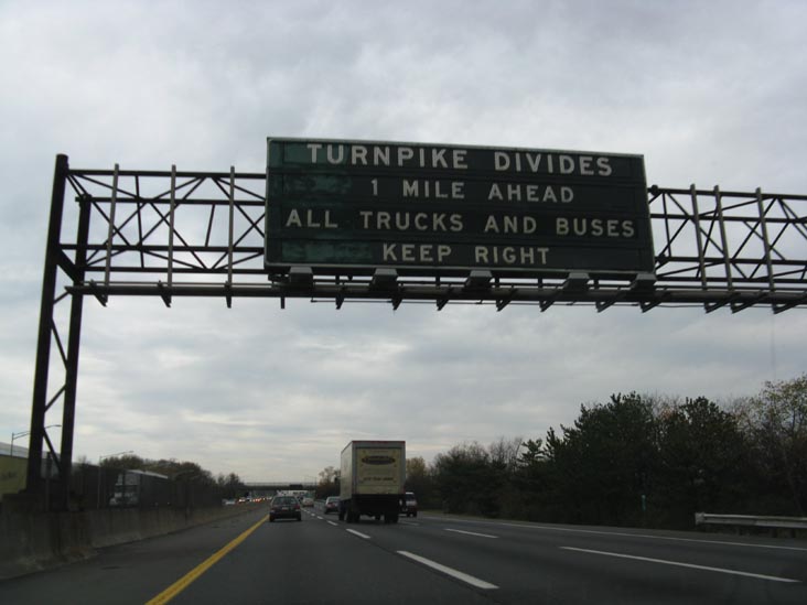 New Jersey Turnpike Near Exit 8A, Middlesex County, New Jersey, November 1, 2009