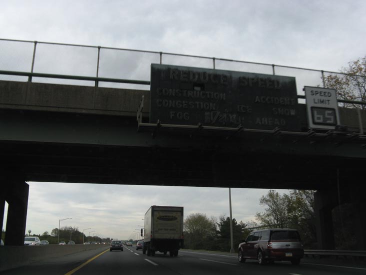 New Jersey Turnpike Near Exit 8A, Middlesex County, New Jersey, November 1, 2009