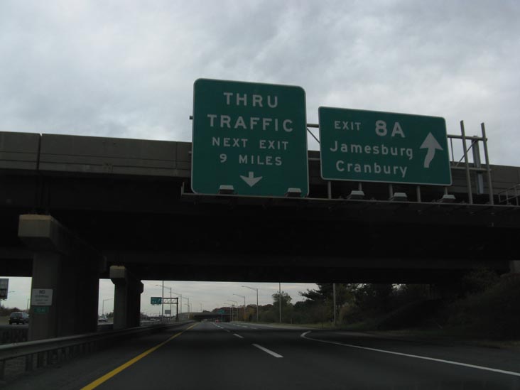 New Jersey Turnpike Near Exit 8A, Middlesex County, New Jersey, November 1, 2009