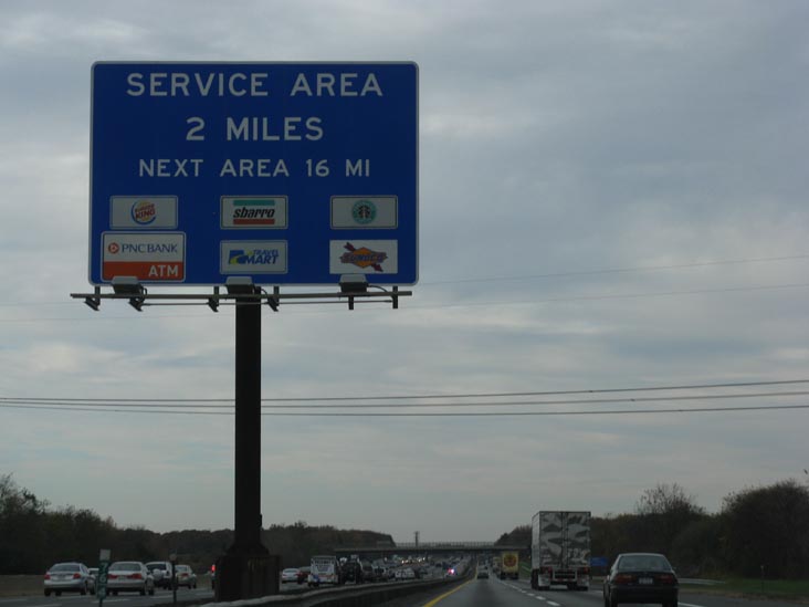 New Jersey Turnpike Near Joyce Kilmer Service Area, Middlesex County, New Jersey, November 1, 2009