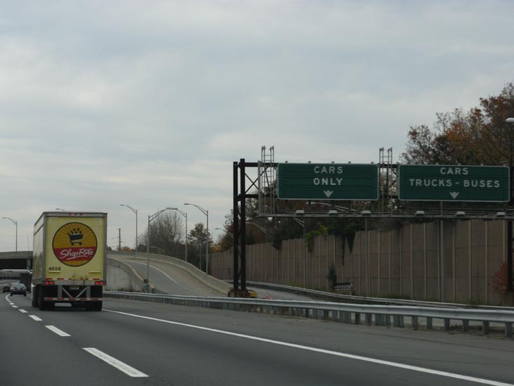 New Jersey Turnpike Near Joyce Kilmer Service Area, Middlesex County, New Jersey, November 1, 2009