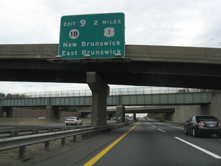 New Jersey Turnpike Near Exit 9, Middlesex County, New Jersey, November 1, 2009