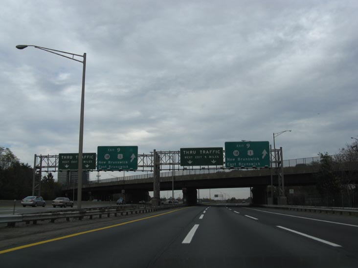 New Jersey Turnpike Near Exit 9, Middlesex County, New Jersey, November 1, 2009