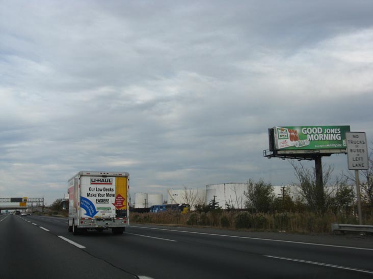 New Jersey Turnpike Near Exit 13, Union County, New Jersey, November 1, 2009