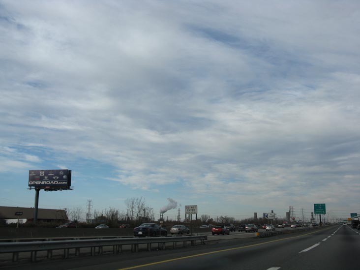 New Jersey Turnpike Near Exit 13, Union County, New Jersey, November 1, 2009