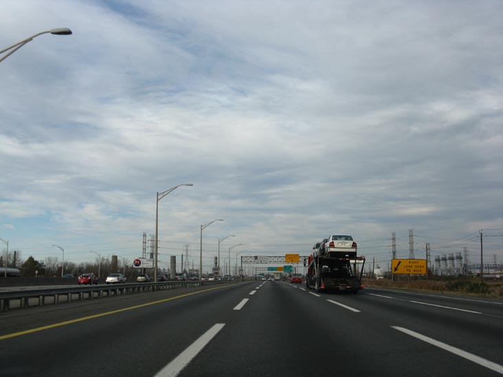 New Jersey Turnpike Near Exit 13, Union County, New Jersey, November 1, 2009