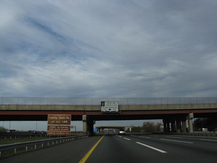 New Jersey Turnpike Near Exit 13, Union County, New Jersey, November 1, 2009