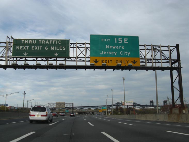 New Jersey Turnpike Near Exit 15, Hudson County, New Jersey, November 1, 2009