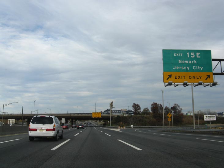 New Jersey Turnpike Near Exit 15, Hudson County, New Jersey, November 1, 2009