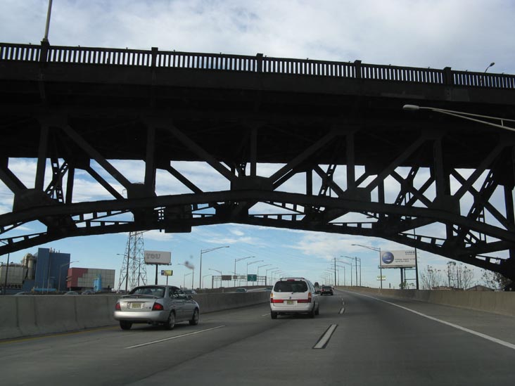 New Jersey Turnpike At Pulaski Skyway, Hudson County, New Jersey, November 1, 2009