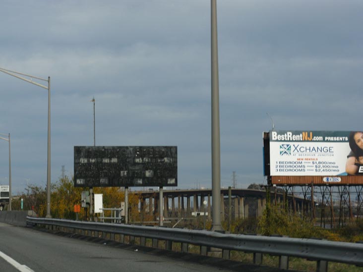 New Jersey Turnpike Near Exit 15, Hudson County, New Jersey, November 1, 2009