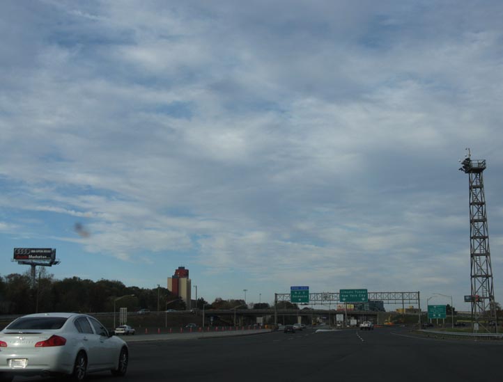 New Jersey Turnpike Near Lincoln Tunnel Exit, New Jersey, November 1, 2009