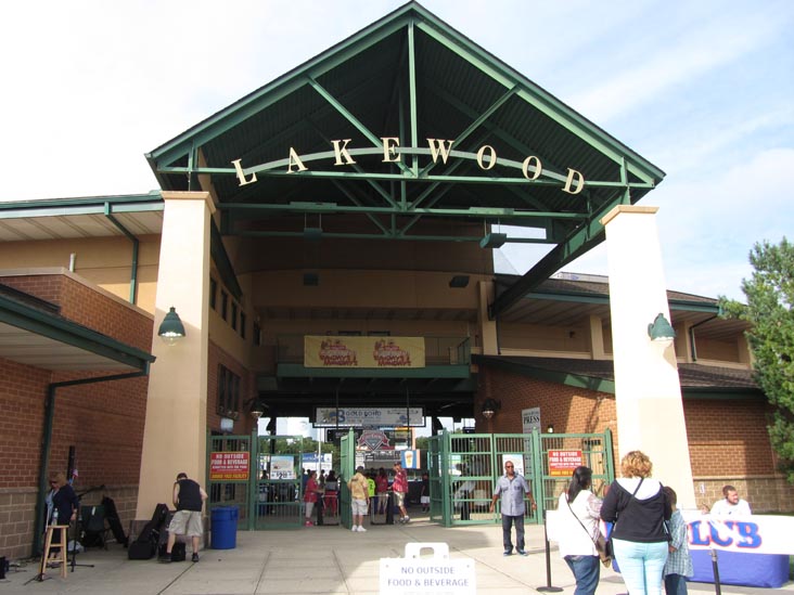 FirstEnergy Park, 2 Stadium Way, Lakewood, New Jersey, August 3, 2014