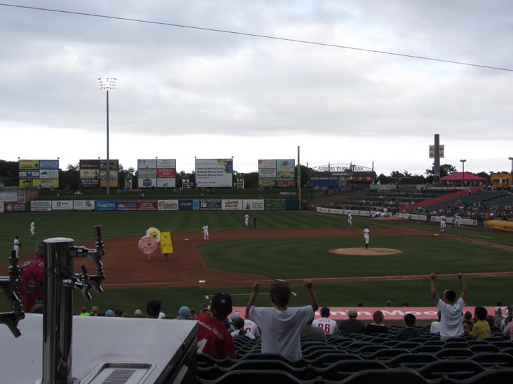 Pork Roll, Egg and Cheese Race, Lakewood BlueClaws vs. Asheville Tourists, FirstEnergy Park, Lakewood, New Jersey, August 3, 2014