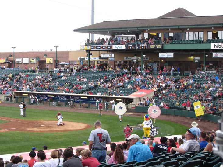 Pork Roll, Egg and Cheese Race, Lakewood BlueClaws vs. Asheville Tourists, FirstEnergy Park, Lakewood, New Jersey, August 3, 2014