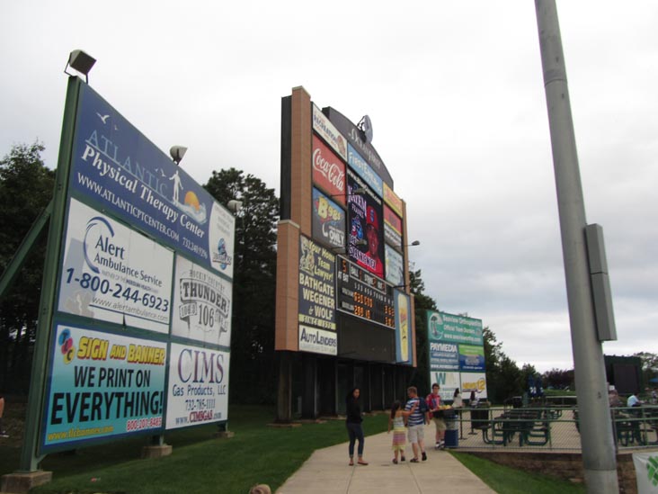 Lakewood BlueClaws vs. Asheville Tourists, FirstEnergy Park, Lakewood, New Jersey, August 3, 2014
