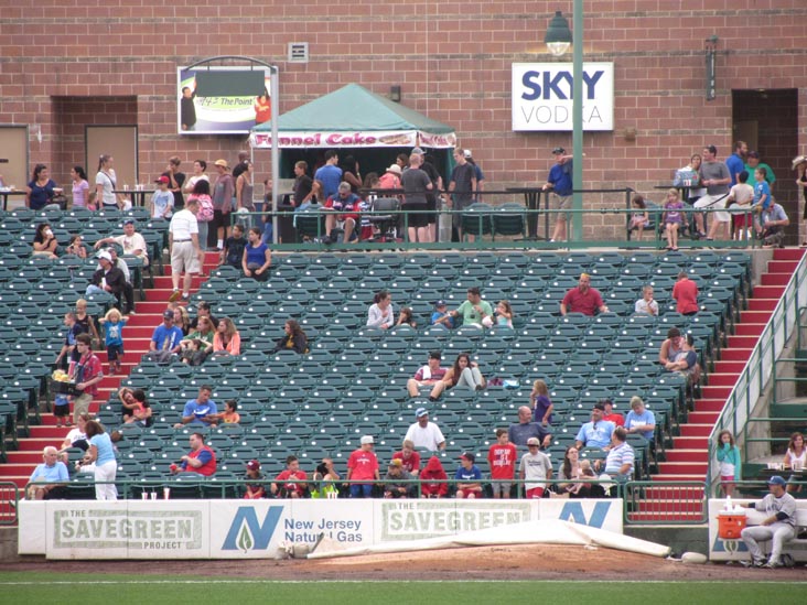 Lakewood BlueClaws vs. Asheville Tourists, FirstEnergy Park, Lakewood, New Jersey, August 3, 2014