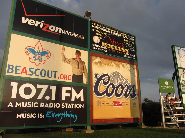 Lakewood BlueClaws vs. Asheville Tourists, FirstEnergy Park, Lakewood, New Jersey, August 3, 2014