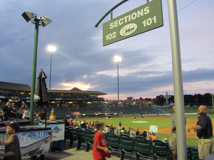 Lakewood BlueClaws vs. Asheville Tourists, FirstEnergy Park, Lakewood, New Jersey, August 3, 2014