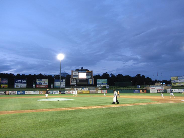 Post-Game Running The Bases, Lakewood BlueClaws vs. Asheville Tourists, FirstEnergy Park, Lakewood, New Jersey, August 3, 2014