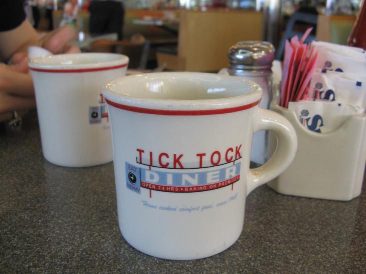 Coffee Cup, Tick Tock Diner, 281 Allwood Road, Clifton, New Jersey