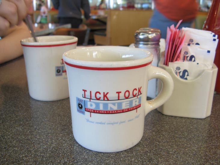 Coffee Cup, Tick Tock Diner, 281 Allwood Road, Clifton, New Jersey