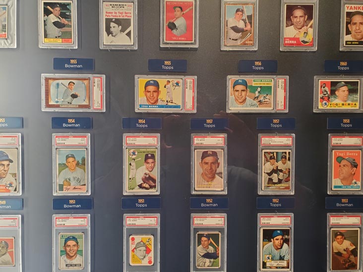 Baseball Cards, Yogi Berra Museum & Learning Center, Little Falls, New Jersey, September 4, 2024
