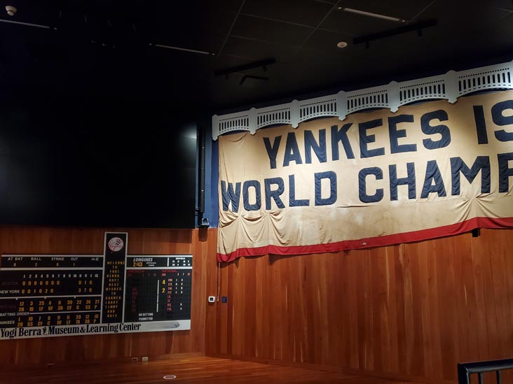Theater, Yogi Berra Museum & Learning Center, Little Falls, New Jersey, September 4, 2024