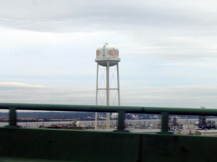 View Of New Jersey Side From Delaware Memorial Bridge, November 3, 2007