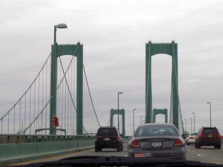 Delaware Memorial Bridge Between Salem County, New Jersey and New Castle County, Delaware, November 3, 2007