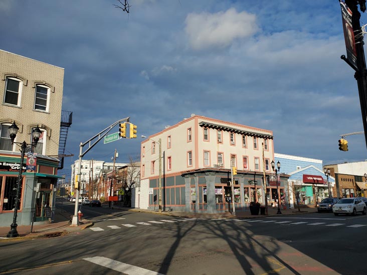 Main Street at Mountain Avenue, Bound Brook, New Jersey, January 7, 2023