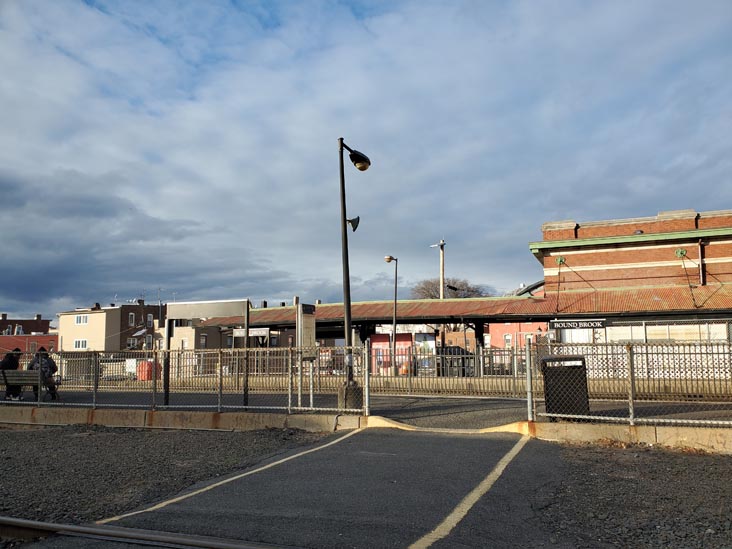 Bound Brook Train Station, Bound Brook, New Jersey, January 7, 2023