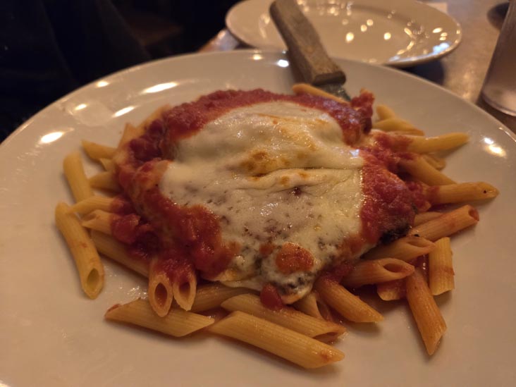 Chicken Parmesan, Alfonso's Trattoria, Somerville, New Jersey, September 7, 2025