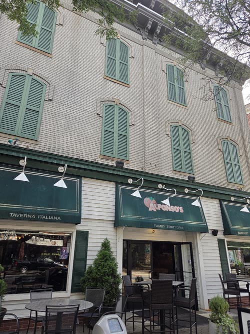 Alfonso's Trattoria, 99 West Main Street, Somerville, New Jersey, September 7, 2025