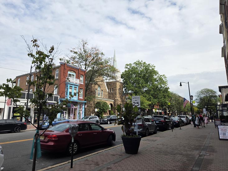 Main Street Near Davenport Street, Somerville, New Jersey, September 7, 2025