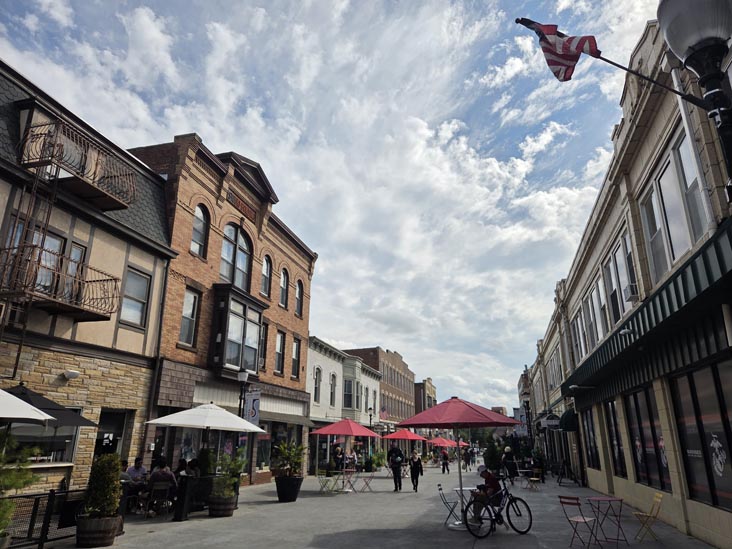 Looking Down Division Street From Main Street, Somerville, New Jersey, September 7, 2025