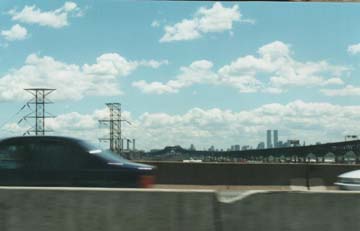 Lower Manhattan from the Turnpike's Eastern Spur